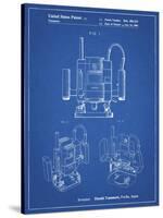 PP1025-Blueprint Ryobi Portable Router Patent Poster-Cole Borders-Stretched Canvas
