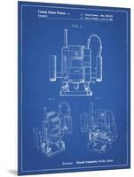 PP1025-Blueprint Ryobi Portable Router Patent Poster-Cole Borders-Mounted Premium Giclee Print