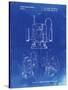 PP1025-Faded Blueprint Ryobi Portable Router Patent Poster-Cole Borders-Stretched Canvas