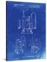 PP1025-Faded Blueprint Ryobi Portable Router Patent Poster-Cole Borders-Stretched Canvas