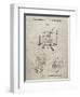 PP1025-Sandstone Ryobi Portable Router Patent Poster-Cole Borders-Framed Premium Giclee Print