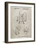 PP1025-Sandstone Ryobi Portable Router Patent Poster-Cole Borders-Framed Giclee Print