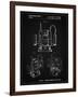 PP1025-Vintage Black Ryobi Portable Router Patent Poster-Cole Borders-Framed Giclee Print