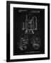 PP1025-Vintage Black Ryobi Portable Router Patent Poster-Cole Borders-Framed Giclee Print