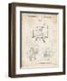 PP1025-Vintage Parchment Ryobi Portable Router Patent Poster-Cole Borders-Framed Giclee Print