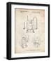 PP1025-Vintage Parchment Ryobi Portable Router Patent Poster-Cole Borders-Framed Giclee Print