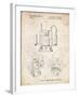 PP1025-Vintage Parchment Ryobi Portable Router Patent Poster-Cole Borders-Framed Giclee Print