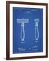 PP1026-Blueprint Safety Razor Patent Poster-Cole Borders-Framed Giclee Print