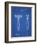 PP1026-Blueprint Safety Razor Patent Poster-Cole Borders-Framed Premium Giclee Print