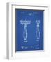 PP1026-Blueprint Safety Razor Patent Poster-Cole Borders-Framed Premium Giclee Print