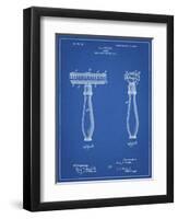 PP1026-Blueprint Safety Razor Patent Poster-Cole Borders-Framed Giclee Print