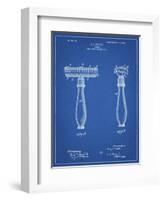 PP1026-Blueprint Safety Razor Patent Poster-Cole Borders-Framed Giclee Print