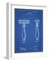 PP1026-Blueprint Safety Razor Patent Poster-Cole Borders-Framed Giclee Print