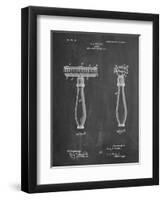 PP1026-Chalkboard Safety Razor Patent Poster-Cole Borders-Framed Premium Giclee Print