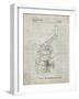 PP1027-Antique Grid Parchment Sailboat Winch Patent Poster-Cole Borders-Framed Giclee Print