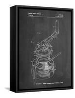 PP1027-Chalkboard Sailboat Winch Patent Poster-Cole Borders-Framed Stretched Canvas