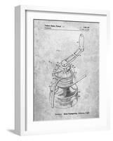 PP1027-Slate Sailboat Winch Patent Poster-Cole Borders-Framed Giclee Print