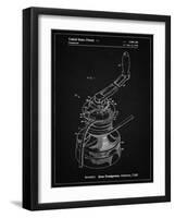 PP1027-Vintage Black Sailboat Winch Patent Poster-Cole Borders-Framed Giclee Print