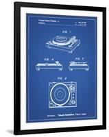 PP1028-Blueprint Sansui Turntable 1979 Patent Poster-Cole Borders-Framed Giclee Print