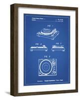 PP1028-Blueprint Sansui Turntable 1979 Patent Poster-Cole Borders-Framed Giclee Print