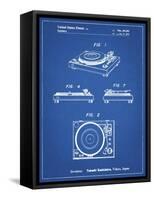 PP1028-Blueprint Sansui Turntable 1979 Patent Poster-Cole Borders-Framed Stretched Canvas
