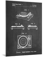 PP1028-Chalkboard Sansui Turntable 1979 Patent Poster-Cole Borders-Mounted Giclee Print