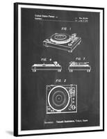 PP1028-Chalkboard Sansui Turntable 1979 Patent Poster-Cole Borders-Framed Premium Giclee Print