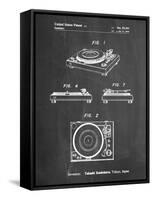 PP1028-Chalkboard Sansui Turntable 1979 Patent Poster-Cole Borders-Framed Stretched Canvas