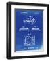 PP1028-Faded Blueprint Sansui Turntable 1979 Patent Poster-Cole Borders-Framed Premium Giclee Print