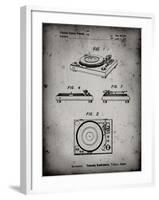 PP1028-Faded Grey Sansui Turntable 1979 Patent Poster-Cole Borders-Framed Giclee Print