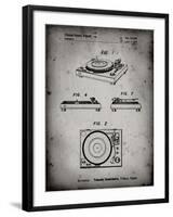 PP1028-Faded Grey Sansui Turntable 1979 Patent Poster-Cole Borders-Framed Giclee Print