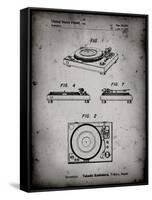 PP1028-Faded Grey Sansui Turntable 1979 Patent Poster-Cole Borders-Framed Stretched Canvas