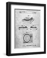 PP1028-Slate Sansui Turntable 1979 Patent Poster-Cole Borders-Framed Giclee Print