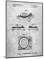 PP1028-Slate Sansui Turntable 1979 Patent Poster-Cole Borders-Mounted Premium Giclee Print