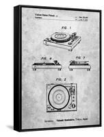 PP1028-Slate Sansui Turntable 1979 Patent Poster-Cole Borders-Framed Stretched Canvas