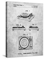 PP1028-Slate Sansui Turntable 1979 Patent Poster-Cole Borders-Stretched Canvas