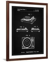 PP1028-Vintage Black Sansui Turntable 1979 Patent Poster-Cole Borders-Framed Giclee Print