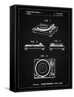 PP1028-Vintage Black Sansui Turntable 1979 Patent Poster-Cole Borders-Framed Stretched Canvas