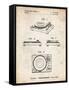 PP1028-Vintage Parchment Sansui Turntable 1979 Patent Poster-Cole Borders-Framed Stretched Canvas