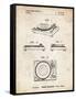 PP1028-Vintage Parchment Sansui Turntable 1979 Patent Poster-Cole Borders-Framed Stretched Canvas