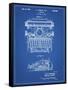 PP1029-Blueprint School Typewriter Patent Poster-Cole Borders-Framed Stretched Canvas