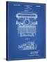 PP1029-Blueprint School Typewriter Patent Poster-Cole Borders-Stretched Canvas