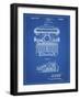 PP1029-Blueprint School Typewriter Patent Poster-Cole Borders-Framed Giclee Print