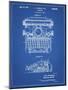 PP1029-Blueprint School Typewriter Patent Poster-Cole Borders-Mounted Giclee Print