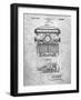 PP1029-Slate School Typewriter Patent Poster-Cole Borders-Framed Giclee Print