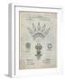 PP1031-Antique Grid Parchment Screw Clamp 1880  Patent Poster-Cole Borders-Framed Giclee Print