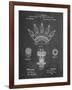 PP1031-Chalkboard Screw Clamp 1880  Patent Poster-Cole Borders-Framed Giclee Print