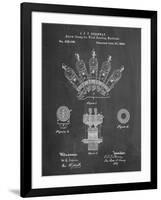 PP1031-Chalkboard Screw Clamp 1880  Patent Poster-Cole Borders-Framed Giclee Print