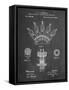 PP1031-Chalkboard Screw Clamp 1880  Patent Poster-Cole Borders-Framed Stretched Canvas