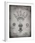 PP1031-Faded Grey Screw Clamp 1880  Patent Poster-Cole Borders-Framed Giclee Print